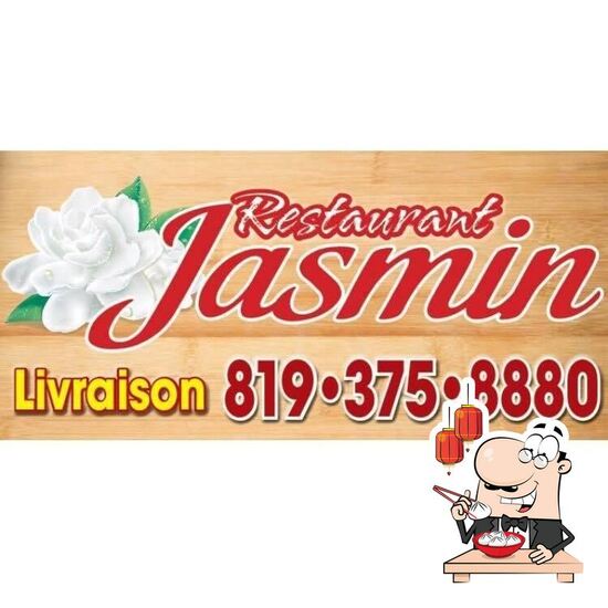 Menu au Jasmin restaurant, TroisRivières