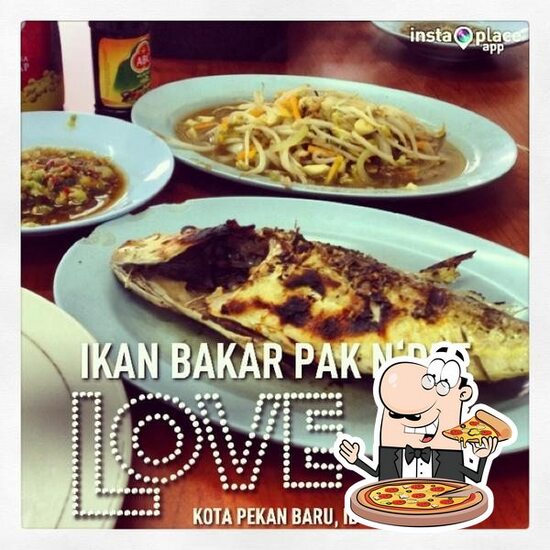 Menu At Ikan Bakar Pak Ndut Restaurant Pekanbaru Jl Jend Ahmad