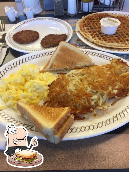 Menu at Waffle House restaurant, Durham, TW Alexander Dr