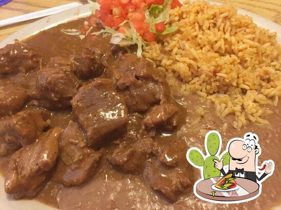 Menu at Garcia's restaurant, San Marcos, Dutton Dr