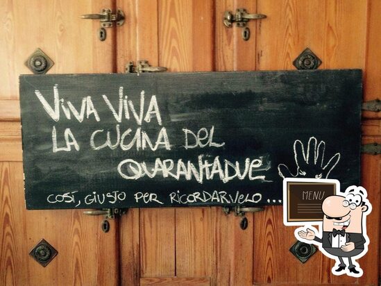 Menu da Ristorante La Cucina del Quarantadue, Tradate