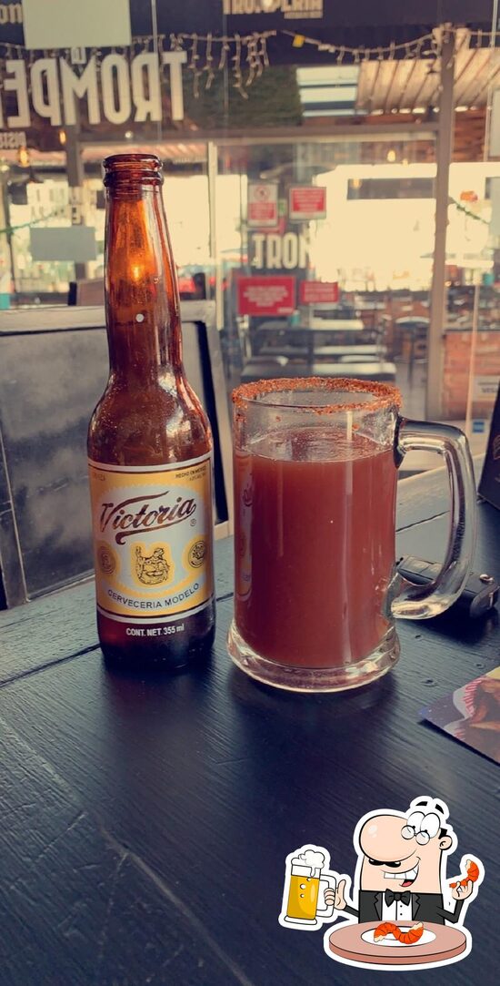 Carta del pub y bar La Trompería, Toluca del Lerdo, Alfredo del Mazo