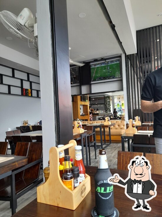 Menu at All In Sports Bar and Restaurant, Karon