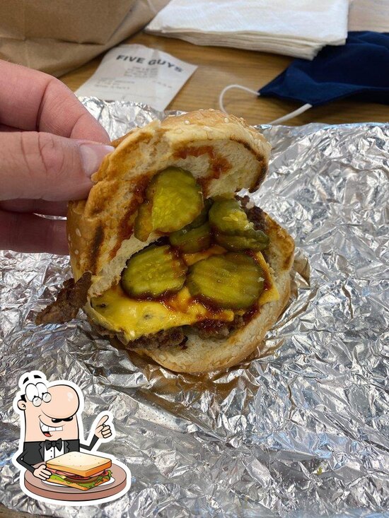 Carta de comida rápida Five Guys, Nottingham