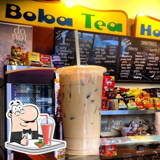 Menu at Boba Tea House pub & bar, Long Beach