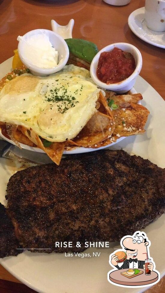 Rise & Shine A Steak And Egg Place, 9827 W Flamingo Rd in Las Vegas