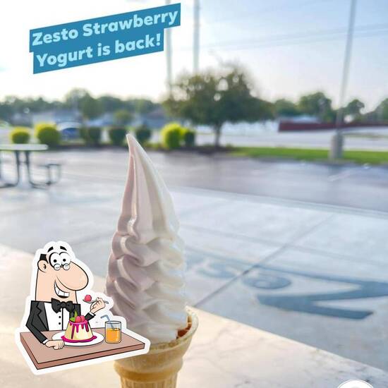 Menu at Zesto Ice Cream, Fort Wayne, St Joe Center Rd