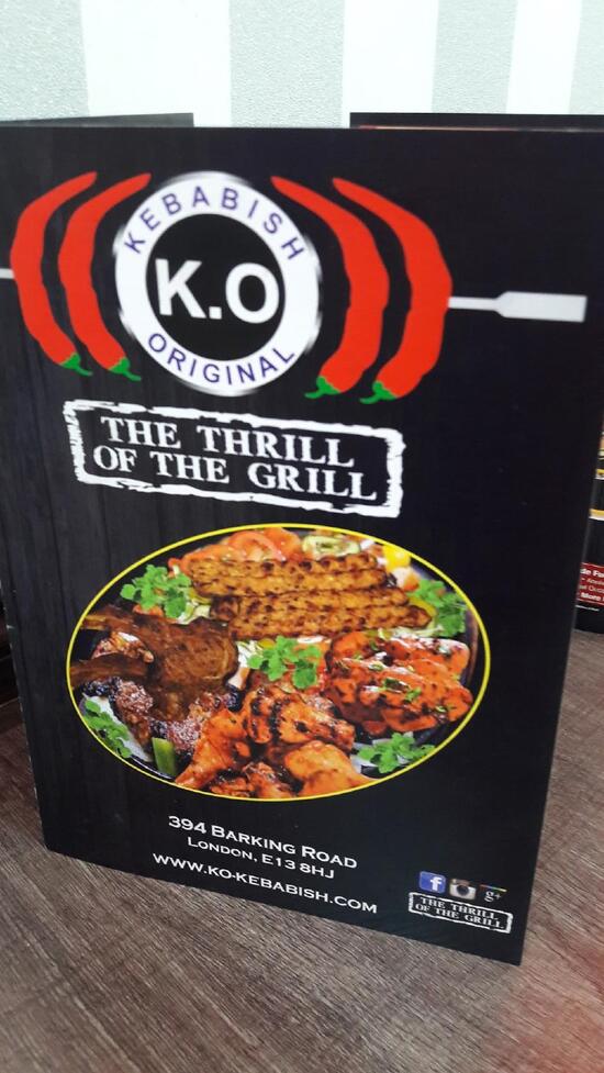 K.O Kebabish Original, Barking Road, Plaistow in London