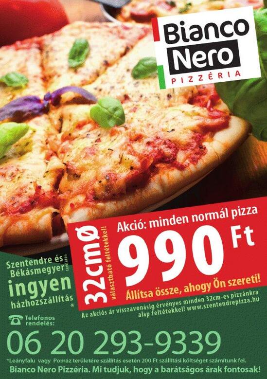 Bianco Nero Pizzéria Szentendre pizzeria, Szentendre