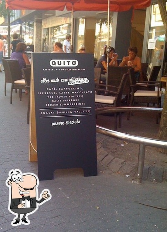 Menu at Cafe Quito, Frankenthal