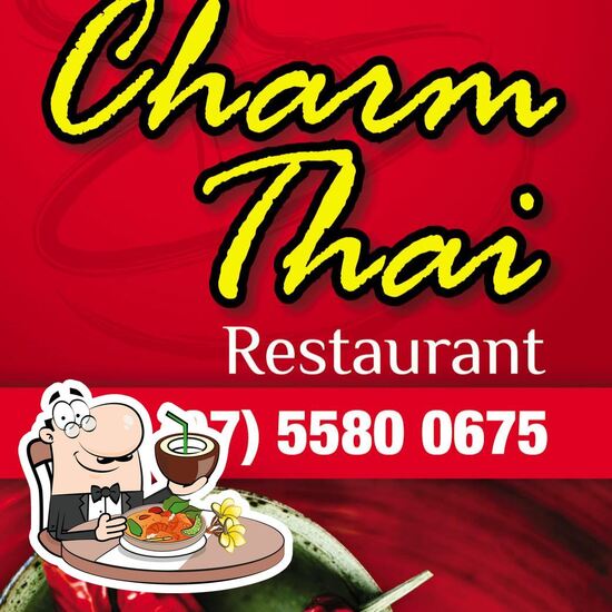 Menu at Charm Thai restaurant, Upper Coomera