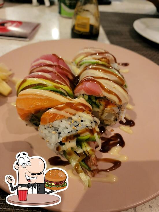 Menu at Kinja Sushi restaurant, Barrie
