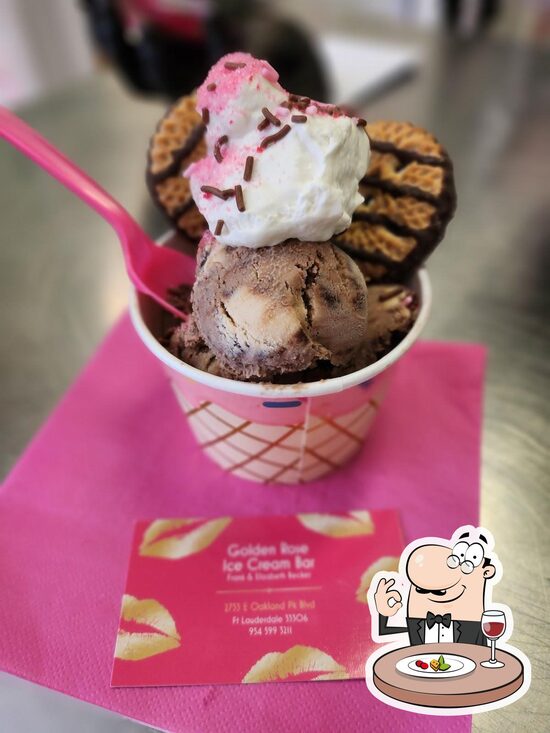 Golden Rose Ice Cream Bar, Fort Lauderdale - Restaurant menu, prices ...