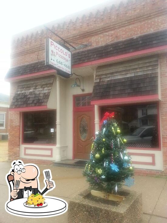 Menu at Piccolo's Pizzeria, Tiskilwa