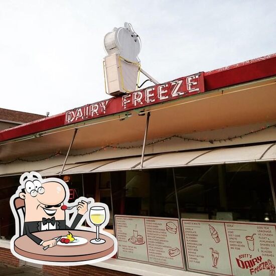 Menu at Scott's Dairy Freeze restaurant, North Bend