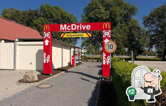 Speisekarte von McDonald's Restaurant, Landau an der Isar