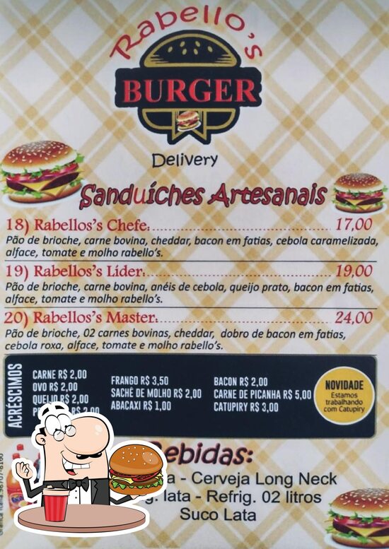 RABELLO'S BURGER restaurant, Belo Horizonte - Restaurant reviews