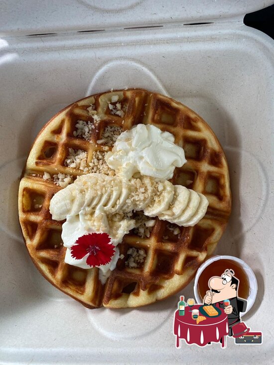 Menu at ‘Aiwi Waffles restaurant, Kailua