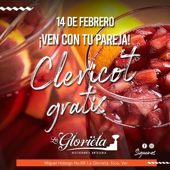 Menu at La Glorieta restaurant, Xico
