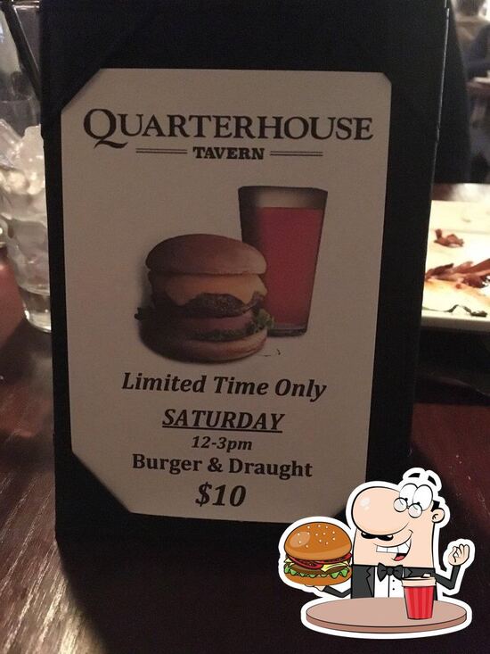 QuarterHouse Tavern, 801 S Decker Ave in Baltimore Restaurant menu