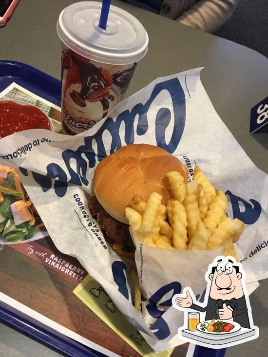 Menu at Culver's fast food, Simpsonville