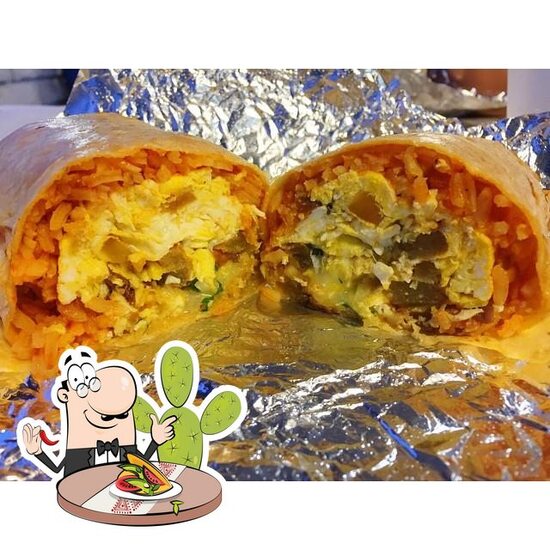 Menu at El Super Burrito Jr restaurant, Temple City