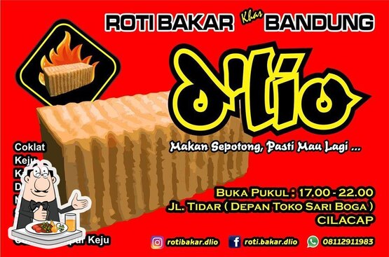 Restaurante Roti Bakar Khas Bandung D Lio Cilacap Jalan Tidar Depan