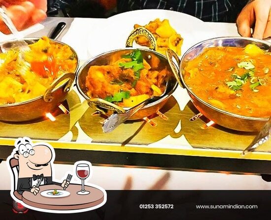 Sunam Tandoori Indian Restaurant In Blackpool Restaurant Menu And Reviews