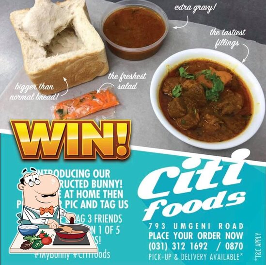 Citi Foods, Durban Indian restaurant menu and reviews