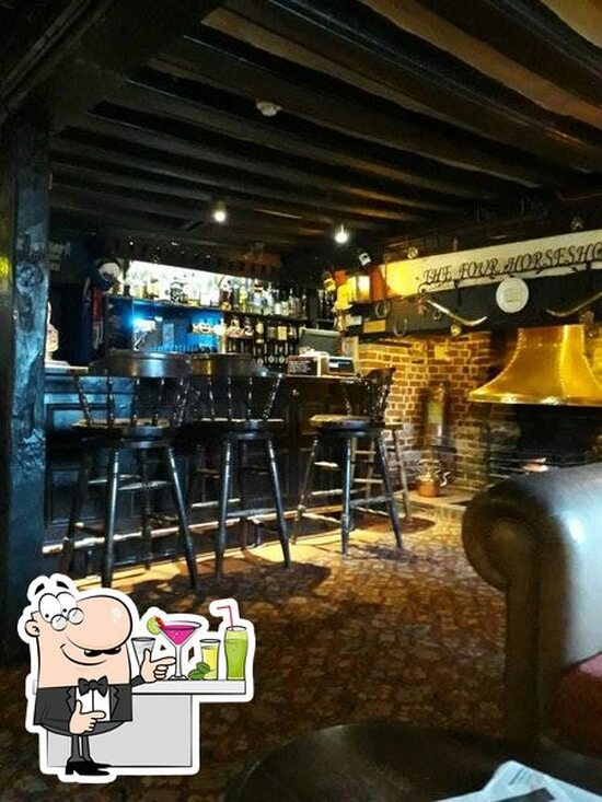 Carta del pub y bar The Four Horseshoes Inn, Thornham, Thornham Magna