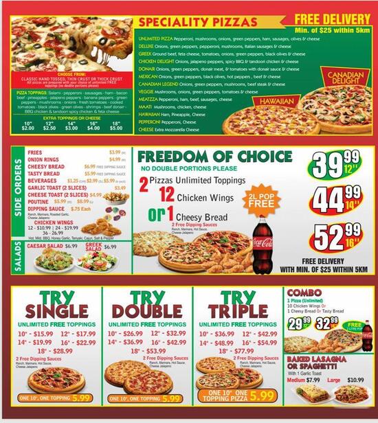 Canadian Pizza Unlimited - Forest Lawn SE, 4715 17 Ave SE B in Calgary ...