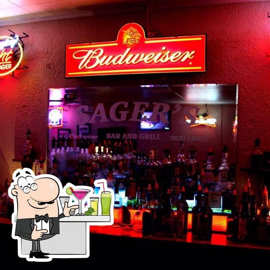 Menu at Sager's Bar and Grill, Holgate