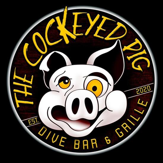 Menu at The Cockeyed Pig Dive Bar and Grille, Holton
