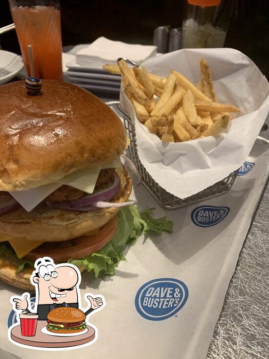 Menu at Dave & Buster's Marietta Atlanta pub & bar, Marietta, D&B Dr
