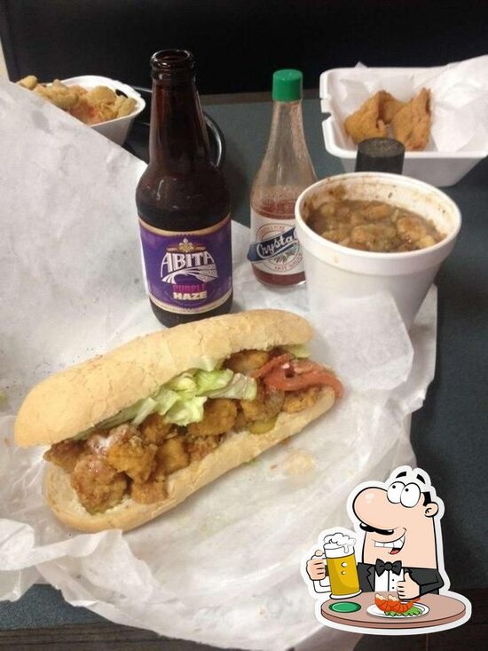 Menu at Triangle Seafood & Po Boy restaurant, Hattiesburg