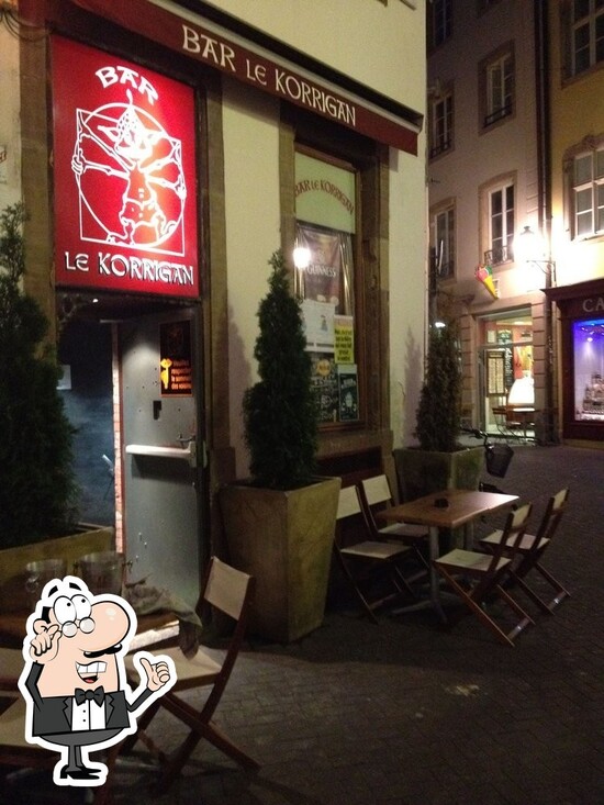 Menu at Le Korrigan pub & bar, Strasbourg