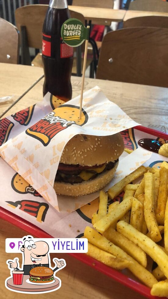 Menu at Burger Yiyelim, Istanbul, İstanbul Cd. No6