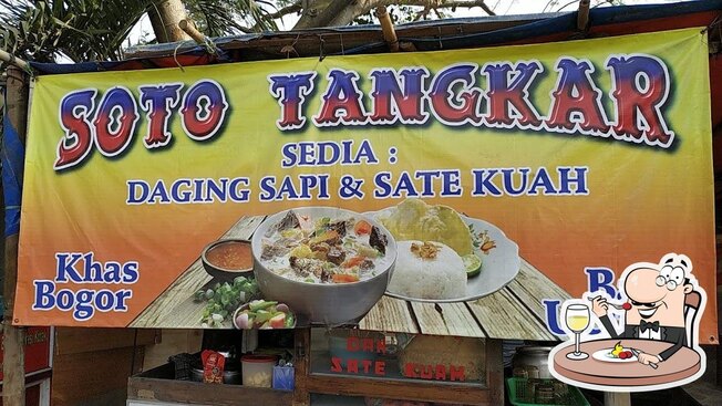 Menu at Soto tangkar bang ucu restaurant, Tangerang