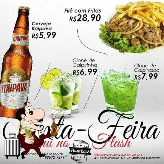 Flashback Beer, Olinda - Menu do restaurante, preços e opiniões