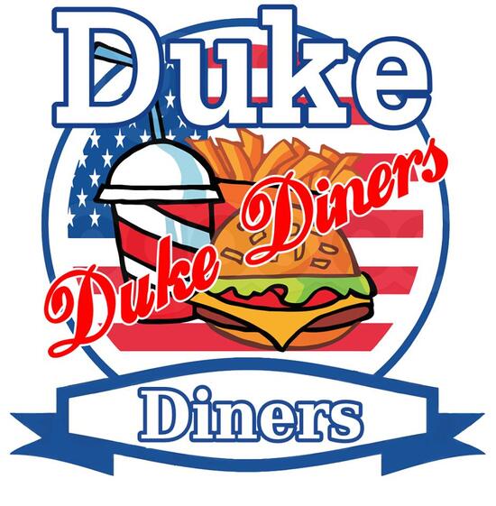 Menu at Duke Diner's restaurant, Mirande