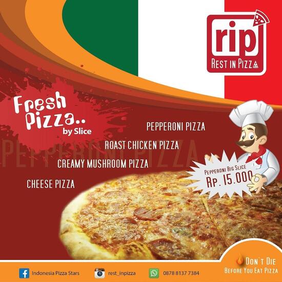 Menu At My Pizza Restaurant Jakarta 10
