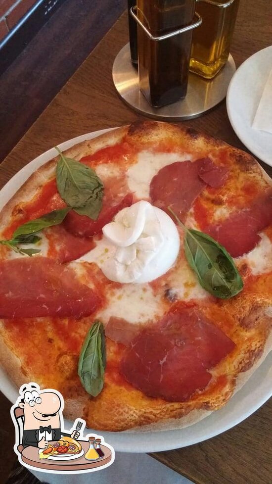 Menu at Mio Fiore pizzeria, Newbury