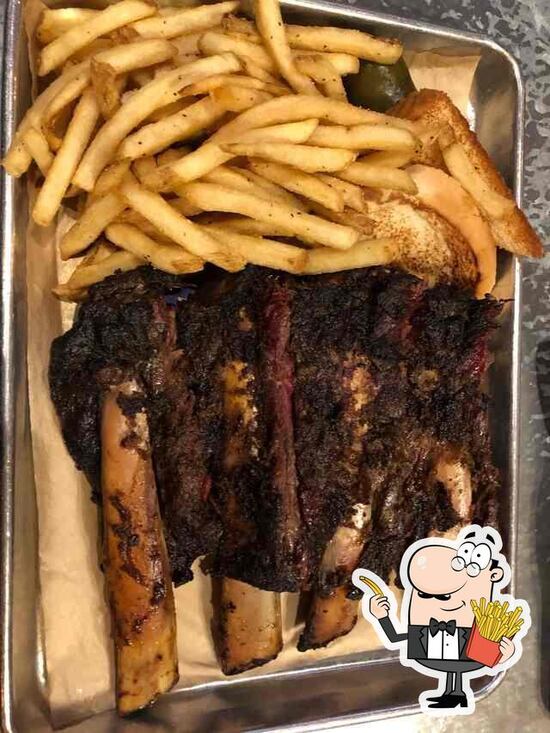 Menu at Riscky's BARBQ, Fort Worth, 300 Main St