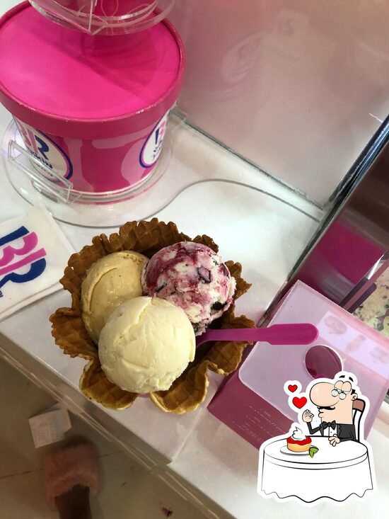 Menu at Baskin Robbins cafe, Dubai, Sheikh Zayed Road, 5th Interchange