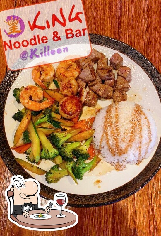 Menu at King Noodle And Bar, Killeen