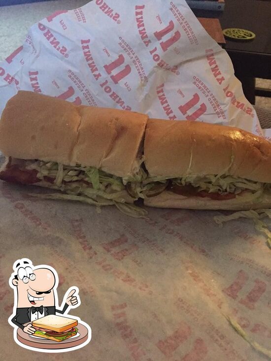 calories in large hook and ladder sub