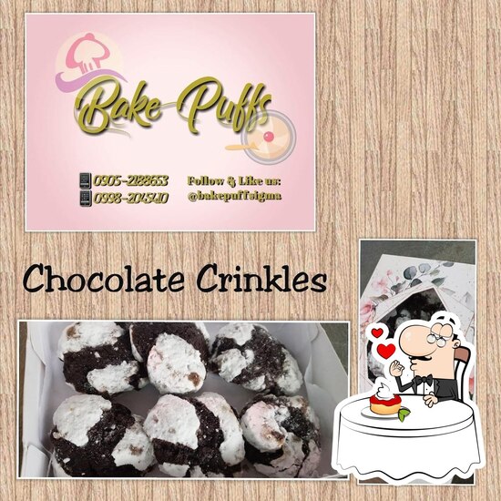 Menu at Bake Puffs By Michelle & Joy, Parañaque