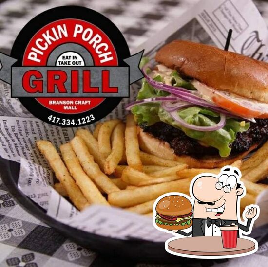 Menu at Pickin Porch Grill BBQ, Branson