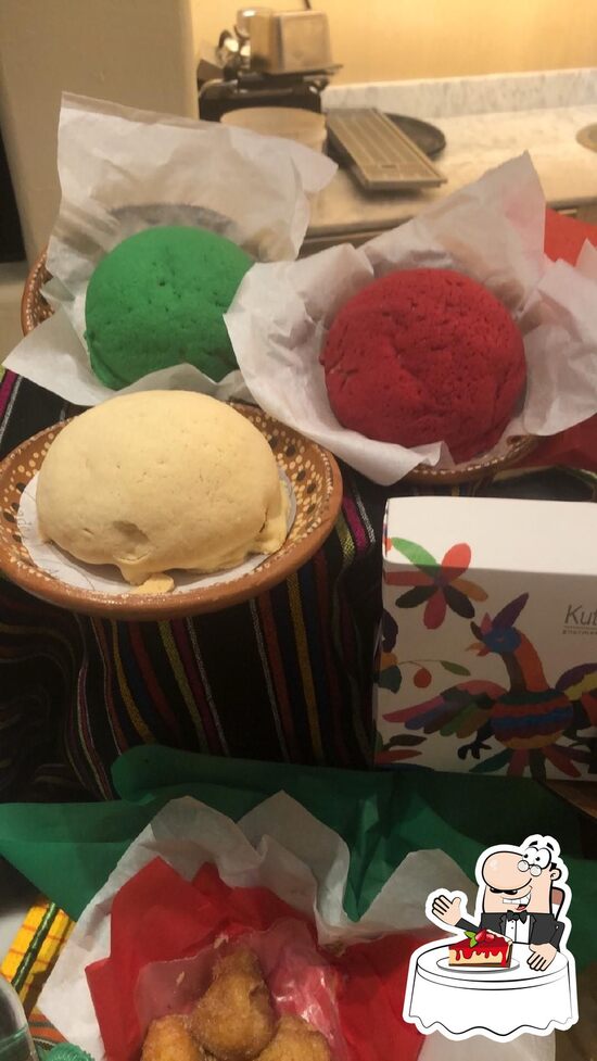 Menu at Amado desserts, Mexico City