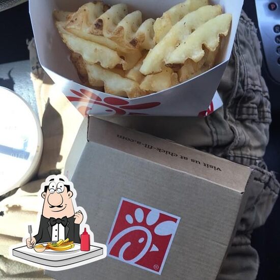Carta de comida rápida Chick-fil-A, Rancho Cucamonga, Foothill Blvd